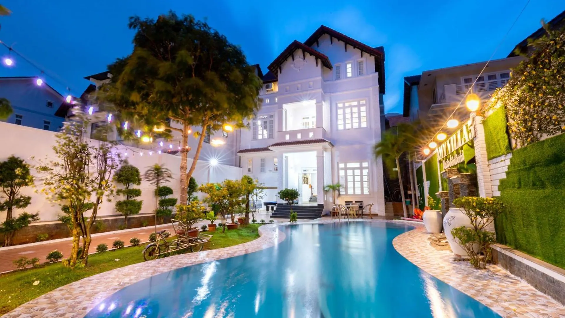 Villa Villages Blue Day Bai Sau Rong Ho Boi Dep Vung Tau